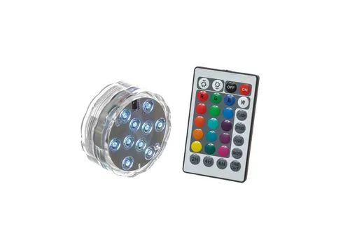 MARELIDA LED Dekolicht LED Unterwasser Licht RGB für Vasen Teich Aquarium Pool Fernbedienung, LED Classic, RGB (rot, grün, blau)