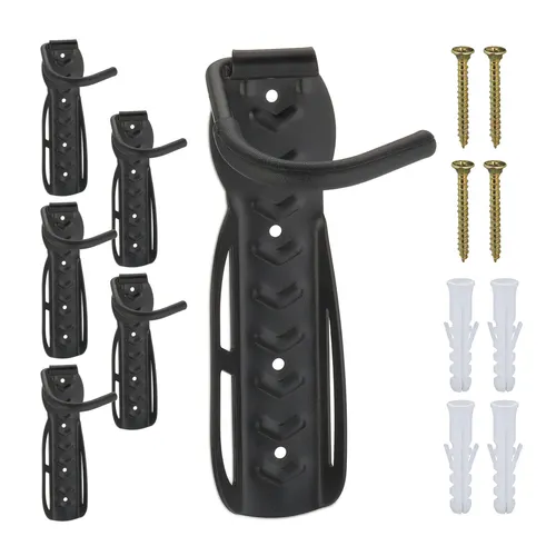 Fahrrad wandhalterung Fahrradaufhängung Radhalterung Wandaufhängung 6er Set