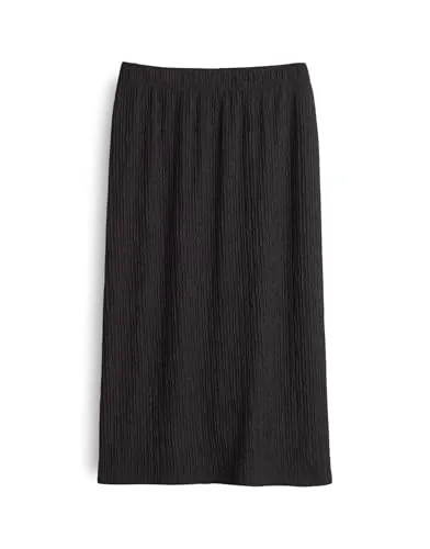 OPUS Damen Midirock | RILASA Structured Bleistiftrock in Crinkle Struktur - Röcke für Damen, stilvoller Bleistiftrock aus hochwertigem Jersey mit Crinkle Struktur für ein angenehmes Tragegefühl und vielseitige Kombinierbarkeit.
