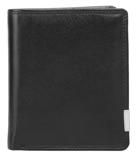 Bodenschatz Geldbörse aus Kings-Nappa-Vollrindleder schwarz