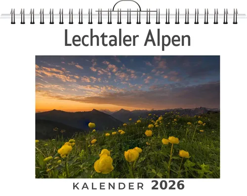 Elias Krause | Lechtaler Alpen | Kalender | Deutsch | 2026 | FlipFlop