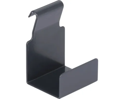 Dekorhaken für Doppelstabmatten Gr.M RAL7016 anthrazit in grau von Alberts