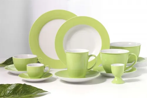 Eierbecher 6er Set Doppio grün