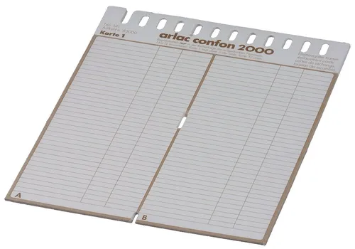 arlac® 0830 Ersatzregister für Telefonregister