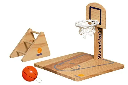 Karlie Streetball, Vogelspielzeug, Holz, Natur, 20x20x21 cm