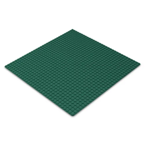 Katara Grundbauplatte 32x32 Noppen, verschiedene Farben Konstruktionsspielsteine, (1er Set), Dunkel-Grün, 100% Kompatibel Sluban, Papimax, Q-Bricks, LEGO®