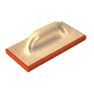 Reibebrett, Länge 280mm x Breite 140mm x Stärke 10mm, grob, m. Schwammgummiauflage