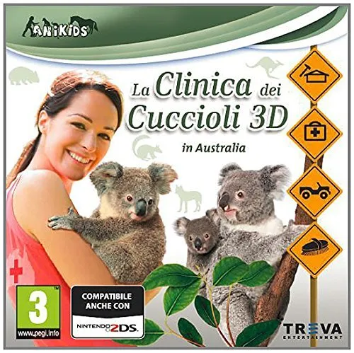 Meine Tierstation im Outback 3D für Nintendo 3DS - Simulation für Nintendo 3DS, entdecke die faszinierende Tierwelt im Outback und erlebe spannende Abenteuer in 3D.