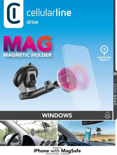 Touch Mag Suction Cup - Universeller Halter für Smartphones - Zubehör Smartphones & Handys, ermöglicht eine einfache und sichere Befestigung von Smartphones an glatten Oberflächen.
