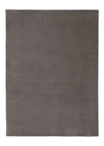 carpetfine Handgefertigter Wollteppich Gabbeh Lola Grau 240x340 cm - Teppiche | Hochwertiger, langlebiger Teppich aus 100% Schurwolle, ideal für gemütliche Wohn- und Schlafzimmer mit Fußbodenheizung.