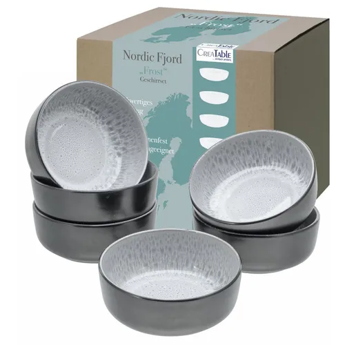 CreaTable Nordic Fjord Schale 0.96 l (6er Set) von CreaTable