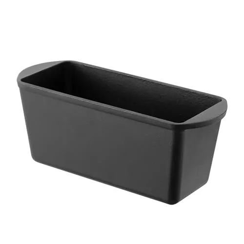 Navaris Gusseisen Brotbackform 34cm - Perfekte Brotbackform für jedes Rezept - Spezielle Brot- & Brotlaibformen mit optimaler Wärmeverteilung und Antihaft-Oberfläche für perfekt gebackenes Brot und vielseitige Anwendungen.