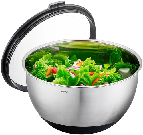 GEFU Servierschüssel MUOVO aus Edelstahl in silber von GEFU