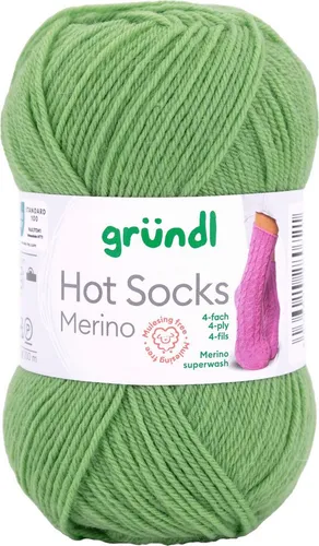 Gründl Hot Socks Merino Häkelwolle, 50g