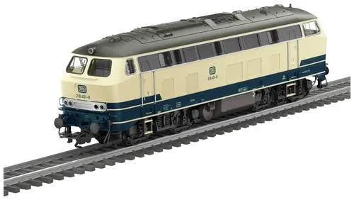 Märklin Diesellokomotive Baureihe 218 - Spur H0, Made in Europe, mit Soundfunktion und wartungsfreien LED-Beleuchtung
