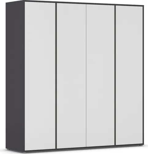 rauch Drehtürenschrank Nabila – Stilvoller Kleiderschrank mit Push-to-Open Funktion - Der Kleiderschrank »Nabila« von rauch vereint modernes Design mit praktischer Funktionalität. Mit flexibler Innenaufteilung und griffloser Optik bietet er viel Stauraum für deine Kleidung und Accessoires.