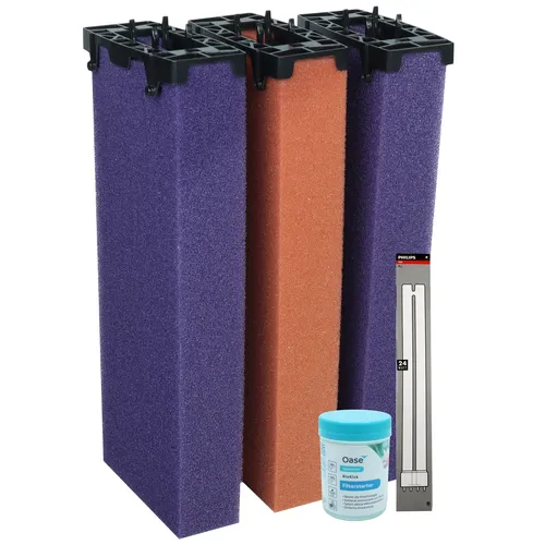 Oase Wartungspaket Oase Filtomatic 14000 Schwammset Philips Lampe Filterstarter