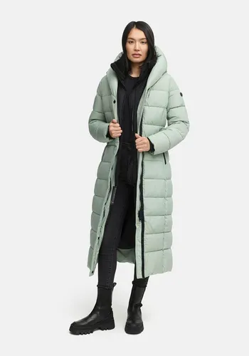 Marikoo Winterjacke Pakoraa – Extra langer Mantel mit abnehmbarem Innenteil, grün XXL - Funktionsjacken – Ideal für kalte Tage dank extra langem Schnitt und abnehmbarem Innenteil für individuelle Anpassung.