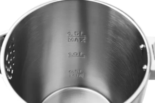 eta Wasserkocher EMMA 5595900010, 1,5 l, 2200 W - Präzise Temperaturkontrolle - Wasserkocher mit 1,5 l und 2200 W, 7 Temperatureinstellungen für perfekten Genuss und KEEP WARM-Funktion, die Wasser bis zu 2 Stunden warm hält.