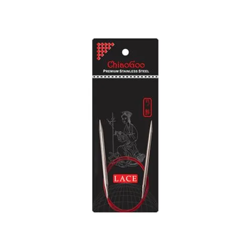 ChiaoGoo RED Lace circular needle 40cm 1.75mm - 1pc