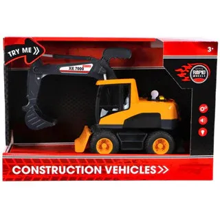 Schnellradbagger mit Licht, Sound und Reibung