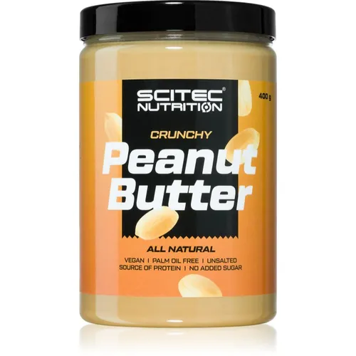 Scitec Nutrition Peanut Butter crunchy 100%ige Nusscreme Crunchy 400 g