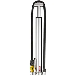 Lezyne Minipumpe CNC Micro Floor Drive Pumpe, Silber, 20