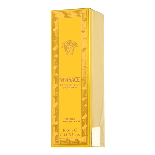 Versace Eros Energy After Shave Balm 100 ml - Rasur- & Bartpflege, beruhigt die Haut nach der Rasur und hinterlässt einen frischen Duft für den ganzen Tag.