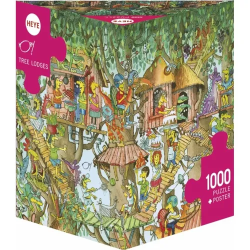 HEYE Puzzle Cottages in the trees 1000 Teile von Heye
