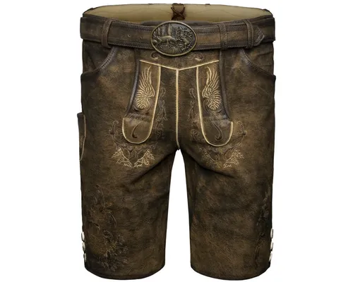 Spieth & Wensky Trachtenlederhose Fassing Herren (1-tlg) Trachtenlederhose, Trachtenhose, Bayerische Lederhose, Oktoberfest