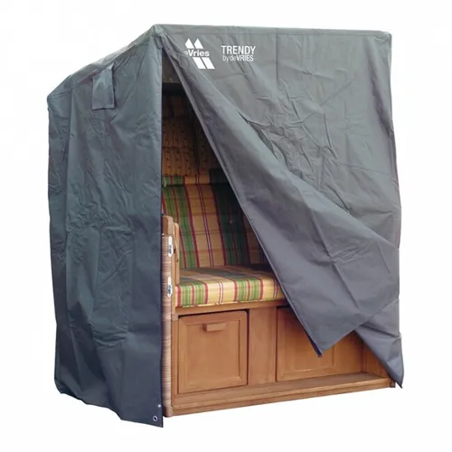 de Vries deVries Schutzhaube Classic XXL - Schutzhülle für Gartenmöbel aus hochwertigem Polyester-Gewebe, wetterfest und langlebig für optimalen Schutz.