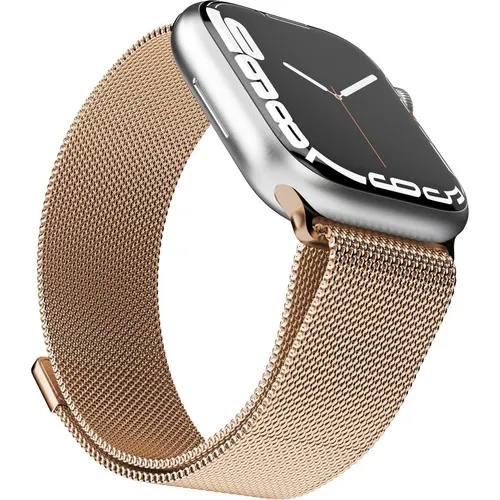 Vonmählen Milanese Loop Rosegold für Apple Watch 42/44/45/49mm - Wearables Zubehör mit robustem, stilvollem Design aus hochwertigem Edelstahl. Der starke Magnetverschluss sorgt für ein sicheres Tragegefühl und perfekten Halt.
