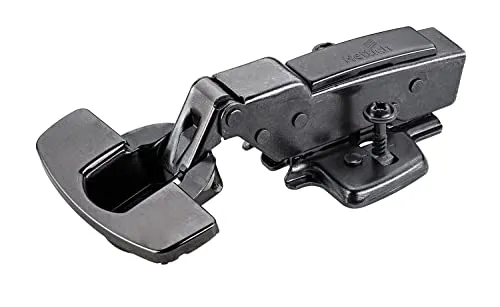 Hettich 9246679 Topfscharnier (Scharnier) Sensys MW, schwarz, 35 mm-1 Stück mit Abdeckkappe