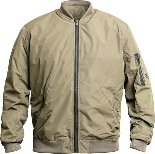 John Doe Flight Jacket Olive 3XL - Atmungsaktive Motorradjacke - Motorradjacke in Größe 3XL, atmungsaktiv und wasserbeständig, mit herausnehmbaren Protektoren für optimalen Schutz und Komfort.