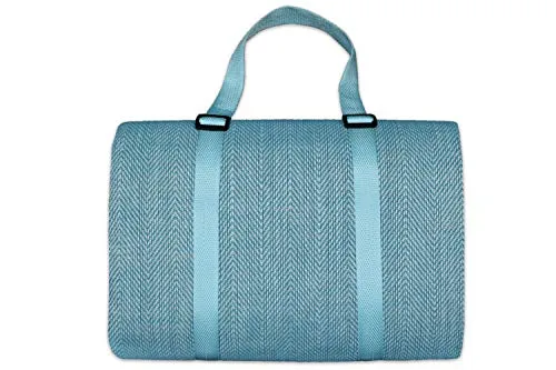 jilda-tex Picknickdecke XXL 200x200 cm - Wasserdicht & Sandfest - Picknickdecken für bis zu 6 Personen, ideal für Strand, Camping und Garten. Leicht transportierbar, faltbar und pflegeleicht - der perfekte Begleiter für Familienausflüge!