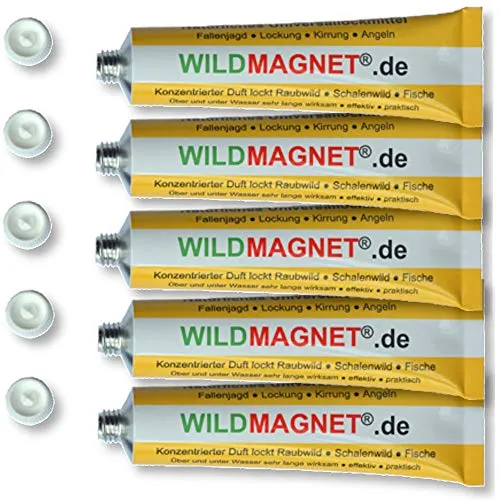 WILDMAGNET nat. Universallockmittel 5x30 g Jagd Wildfotografie Wildlockmittel