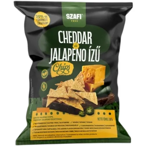 Cheddar-Jalapeño Linsen-Buchweizen Chips, glutenfrei 50 g MHD Lebensmittel