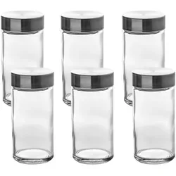 Secret de gourmet - Set mit 6 Gewürzgläsern mit Streuer 80 ml