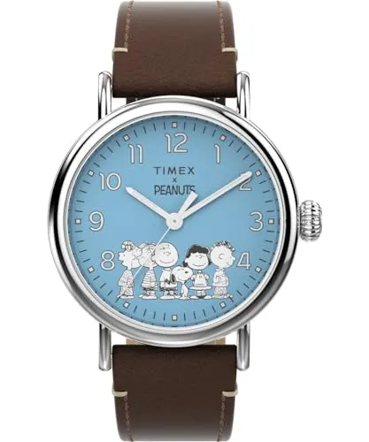 Timex Herren Analog Armbanduhr Peanuts Waterbury Standard von Timex
