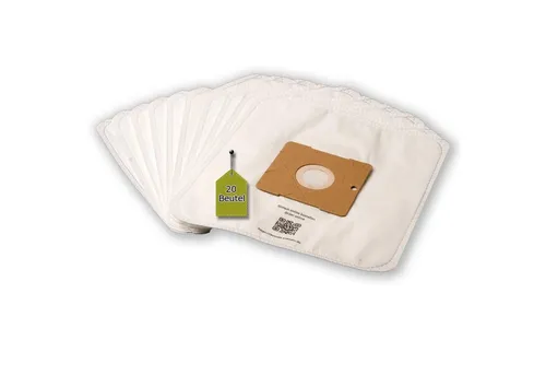 Staubsaugerbeutel SWIRL Y 93, 20 Stück + 2 Mikro-Filter - Staubsaugerbeutel für optimale Filtration und langanhaltende Saugleistung. 20 mehrlagige Beutel in eVendix Qualität sorgen für saubere Luft und längere Wechselintervalle.