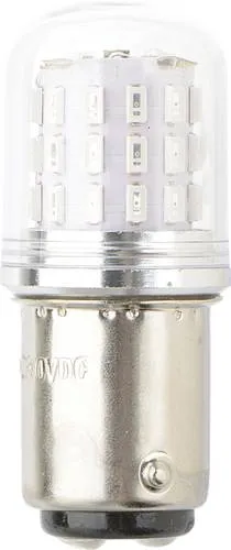 TRU COMPONENTS TC-13776184 LED-Signalleuchte Rot BA15d 10 V/DC, 30 V/DC 250lm