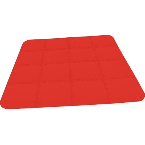 Produktbild Bodenmatte Puzzlematte UNO Plus (16 Teile) rot - 16 mm - 0+