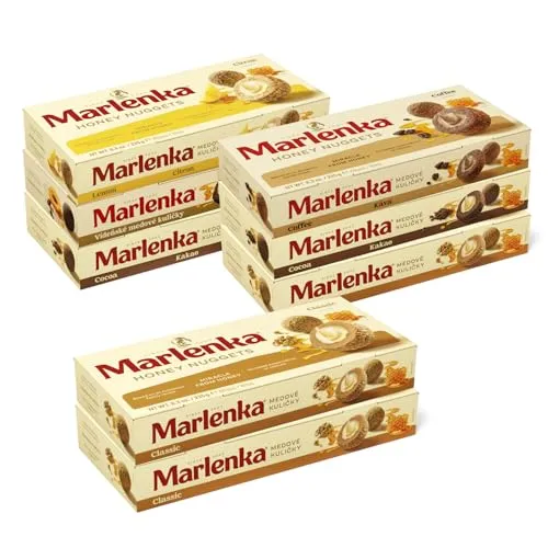 Marlenka® Honigkugeln Mix 6+2 Vorteilspack (8 x 235 g) von Marlenka