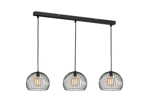 Fischer & Honsel Pendelleuchte Wire in schwarz von Fischer & Honsel