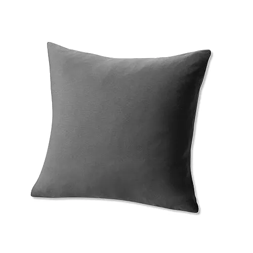 ESTELLA Kissenbezug Feinjersey | Graphit in grau von ESTELLA