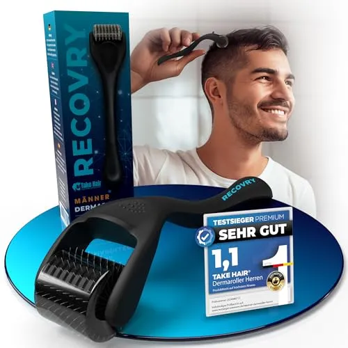 Produktbild RECOVRY Dermaroller Haare Kopfhaut