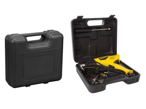 Toolland HEIßLUFTGEBLÄSE - 2000 W - Heißluftpistole mit 2000 W, ideal zum Entfernen von Farbe oder Schrumpfen von Materialien. Leicht und handlich für präzise Arbeiten.