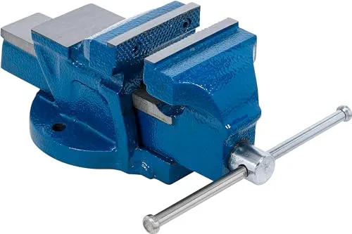 BGS-58255 Parallel-Schraubstock 80 mm Spannbacken - Robuster Schraubstock für präzises Arbeiten, ideal für Werkstätten und Hobbybastler.