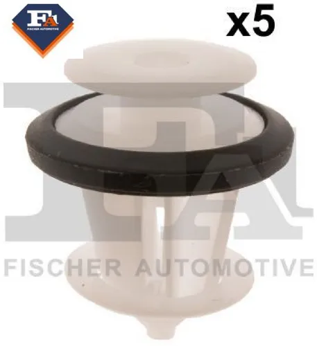 FA1 Clip, Zier-/Schutzleiste 21-40063.5 in weiß von FA1