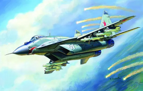 Zvzeda 7278 1/72 MIG-29S (9-13) Bausatz - Sonstige Kategorie, detaillierter Modellbausatz für Flugzeugliebhaber und Sammler, ideal für präzise Nachbildung.